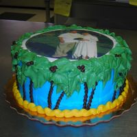 2Nd_Anniversary.jpg Italian cream cake with cream cheese filling and top icing and buttercream decorations.