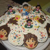 Dora And Diego Cupcakes 