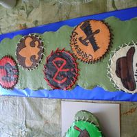 Boyscout Sash Made a 86th birthday cupcake cake for my grandfather. I love him soo much and I wanted something that was personalized to him. Since he was...