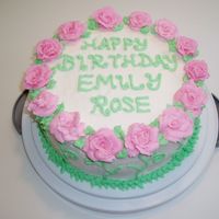 Roses Birthday The idea was taken from KittisKakes - though I love her handwriting and roses so much better than mine!! This was for my friend's...