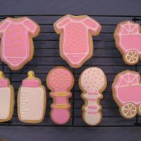 Baby Cookies NFSC decorated with RI