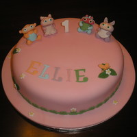 Waybuloo Cake waybuloos made from flower paste