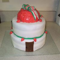 Journi's (Strawberry Shortcake House) Birthday Cake This one I decided to do at the very last minute; about 8:30pm! haha! Yeah, I was planning on making it with regular buttercream, but I had...