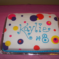 Polka Dots for my daughters birthday