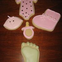 Collection Of Baby Girl Cookies Used For Shower 08 