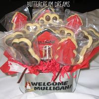 Welcome Bucket For New Puppy These were for the new parents...not the puppy, but customer said it was the closest she was going to get for Grandkids...too funny!