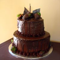 Chocolate Strawberry Groom Here is the grooms cake I did, looks delicious!
