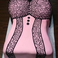 My Second Corset Cake Okay I realize I already posted my first corset cake but....I wanted to post this one just because you can really tell how much my Cornelli...
