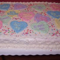 Conversation Hearts 12 x 18