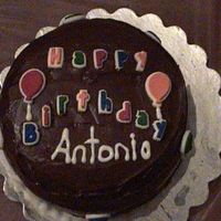 First Ice Cream Cake This was my first ice cream cake. The bottom layer was browines in the middle was ice cream and the top layer was chocolate. I hope my...
