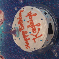 Hannah Montana 8Th Birthday Cake I made Q's Favorite Chocolate Cake (moist and delicious!) with White Chocolate Raspberry Ganache filling (adapted Cake Central recipe...