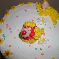 Same Photo But Close Up. WASC cake with clowns.