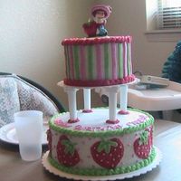 Baby's First Birthday This was a cake a made for my daughters first birthday I got the design from someone here on CC. I really loved the Strawberry shortcake...