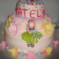 Luau Cake Birthday cake for niece per her design, she loved it.