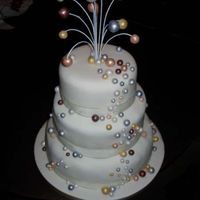 Bubbles This is a copy of RockStarCakes fabulous champagne cake. I did my best to achieve the look and hopefully I did it some justice.