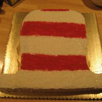 Dr. Suess Hat I made this cake for my kids for Dr. Suess' birthday. All BC with sprinkles...kids love those!