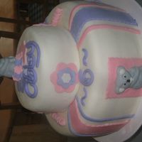 Koala Cake This was for my daugter's sixth birthday party. She had a koala build a bear party. This was my second atempt at using fondant. You...