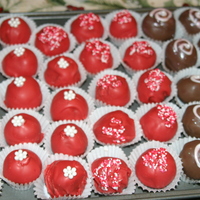 Cake Balls Cake balls for my son and daughters teachers.