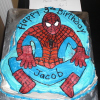 Spiderman Cake 