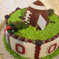 Osu/gators Cake Cake for big game last week. Unfortunately, the bucks lost, so it kinda looks silly now.