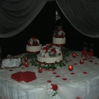 Beautiful In Red 3 Tier seperated