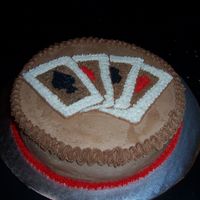 Poker Cake Another cake from the first course