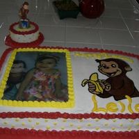 Curious George Cake + Splat Cake 