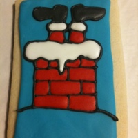 Santa Cookie I saw this cookie last year on here, couldn't wait to try. Hopefully I can get the background a little better on the next round and...