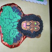 Scar From The Lion King I used a wilton T-rex pan and loosely followed the directions for making a lion, choosing colors of Scar. My friend's daughter LOVES...