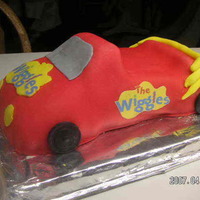 Wiggles' Big Red Car This was for my son's 3rd birthday. It was my first time using a specialty pan, ( used the PT Cruiser and cut the top of it out) and...