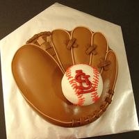 Baseball Glove And Ball 
