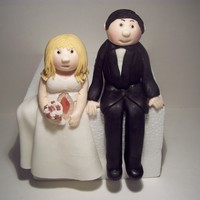 Gumpaste Bride And Groom 
