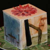 Present Cakes I made 5 of these cakes for the girls in my life group, each side was something that "filled their tanks" spiritually. Made the...