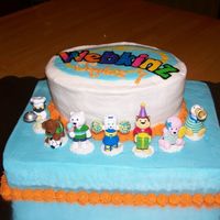 Webkinz Birthday Cake My daughter is absolutely obsessed with Webkinz. So her party was the complete Webkinz Extravaganza. The "Webkinz" is frozen...