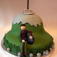 Mountain Climbing Cake 