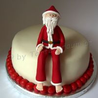 Santa Claus Christmas Cake 