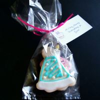 Birthday Cookies This is how I packaged the cookies that I brought to work for my own birthday. The tag says "A very merry unbirthday to you" so...