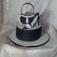 Shoe__Purse.jpg This is my very first high heel shoe and purse! The purse a bit of work, no mold just free hand but the bottom cake I made with layer of...