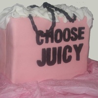 Juicy Couture Cake Custom Juicy Couture Cake from Philadelphia Bakery