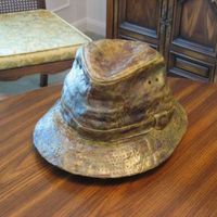 Indiana Jones Hat I made this cake for my husband's 30th birthday. It is a replica of his favourite hat. It is a double layer chocolate cake, carved to...