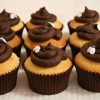 Doggy Poop Cupcakes Made for an RSPCA fundraiser, an organisation that looks after animals