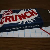 Credit Crunch Cake Milk Chocolate credit card cake