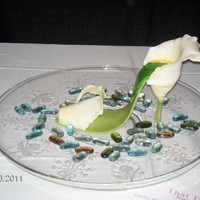 Calla Lily Shoe First Place- Culinary Student Special Techniques at Capital Confectioners' 7th Annual That Takes the Cake Sugar Art Show & Cake...