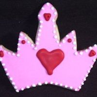 Queen Of Hearts Sugar cookie with royal icing