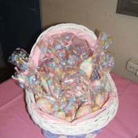 Baby Shower Cookies These are baby shower cookies that me and a friend made. I should have taken a picture before I put them in the basket. There were baby...