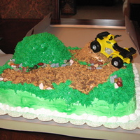 Four Wheeler Cake 