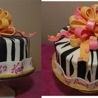 Katie's Sweet 16Th Ok... I am NOT a fan of fondant... When Katie called and said she wanted one of those "play doh bows" on her cake, I felt sick to...