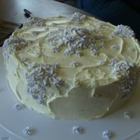 Flower Cluster Cake I made this cake for a friend's bridal shower, I modeled it after a cake I saw in the wilton school decorating cakes reference and...