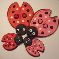 Love Bug Cookies I saw these Love Bug cookies being made on Martha Stewart and thought they were great! I had to make some modifications to the cookie...