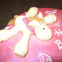 Horse Close-Up White chocolate clay horsey